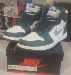 Authenticity Guarantee
Nike Air Jordan 1 Retro High OG Gorge Green Men's Size 8
