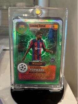 Lamine Yamal Gamers Merlin Rookie Card