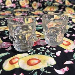 Skull Halloween Glass shot Glasses