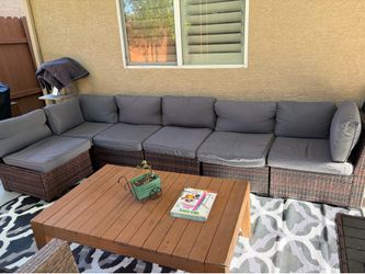 Backyard furniture