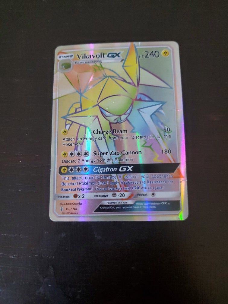 Vikavolt Gx Pokémon Card
