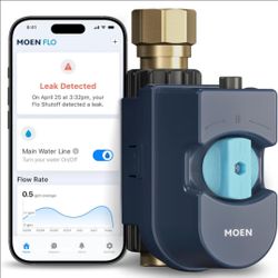 BRAND NEW - Moen Flo Smart Water Monitor and Shut-Off Valve 1" (900-006)
