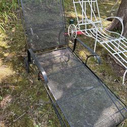 Cast Iron Patio Lounger Can Deliver