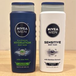 Nivea Men body wash 16.9 oz: $3 each