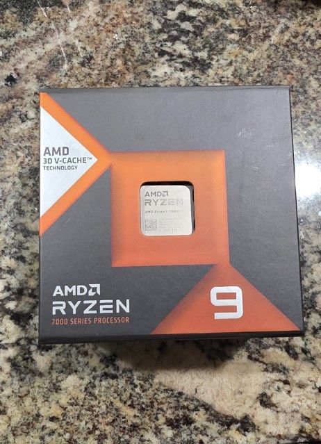 Ryzen 9 7900X3D With BOX AND STICKER!