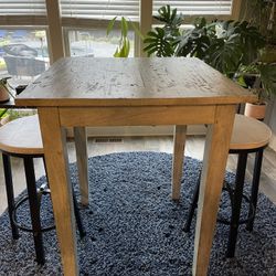 Table & 2 Barstools