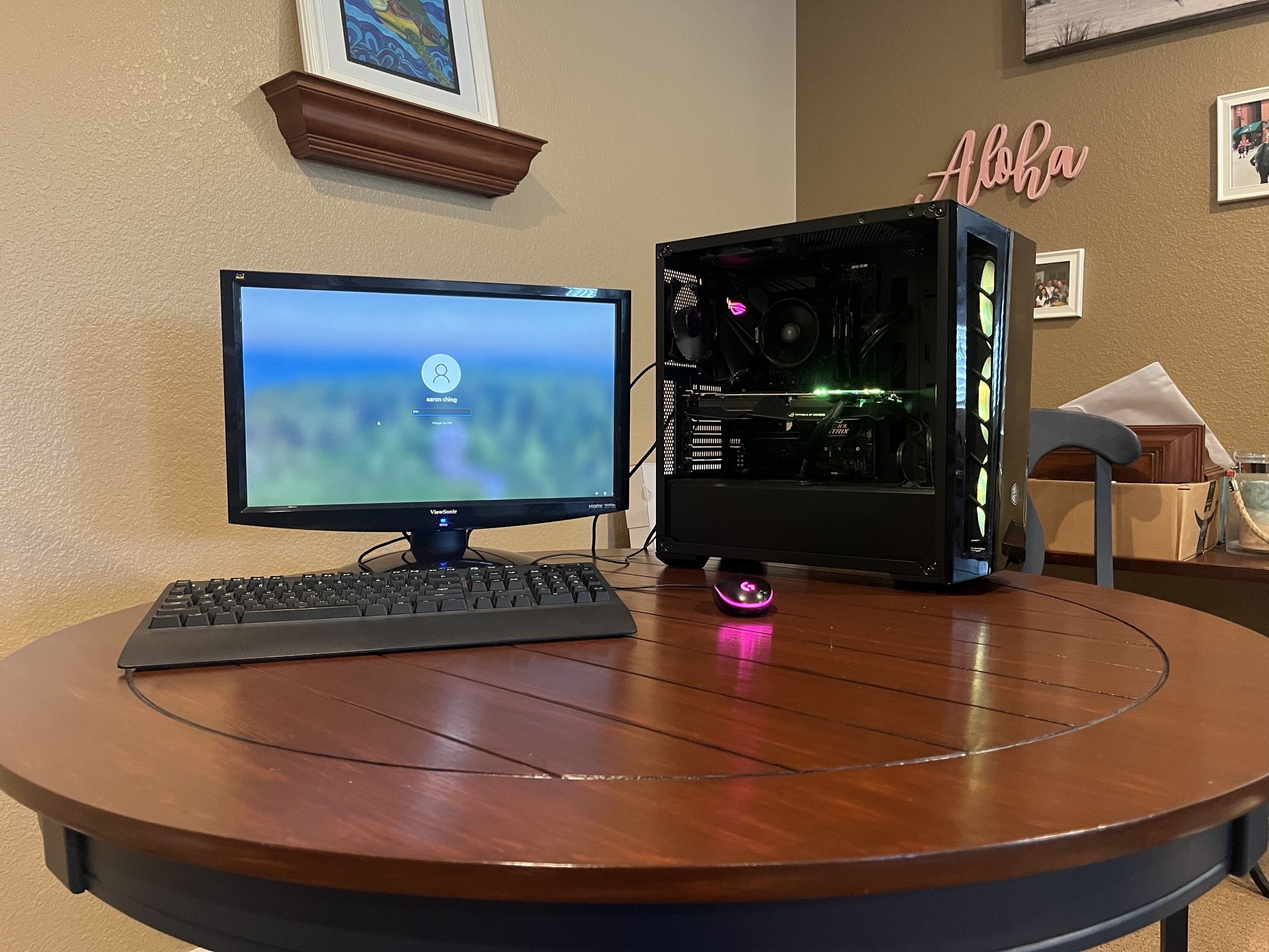 Gaming Pc + Setup