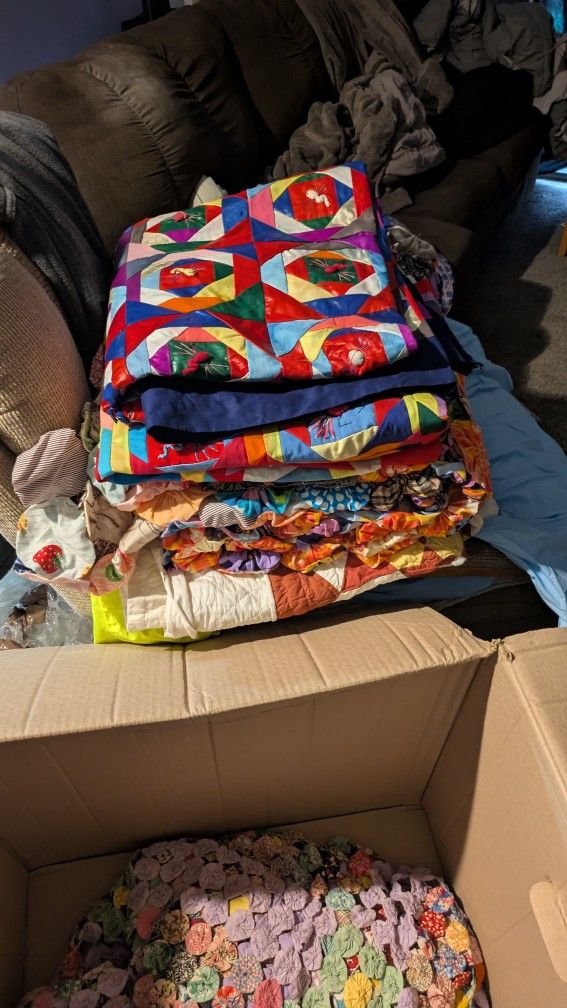 Box Of Quilts Handmade