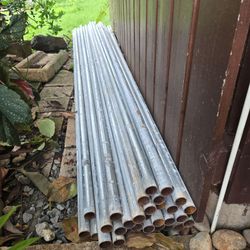 1in x 10ft poles