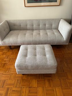 Article Sofa and Ottoman