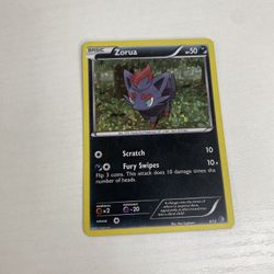 Zorua - 9/12 - Pokemon - Rare Holo Card