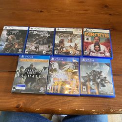 PS4 And PS5 Video Games