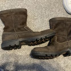 Mens UGG Australian Hartsville Leather & Waterproof Boots Sz 10.5