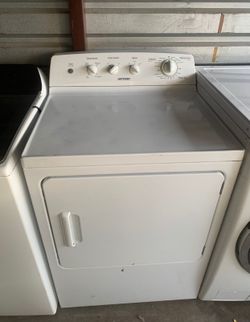 White Hotpoint Electric Dryer