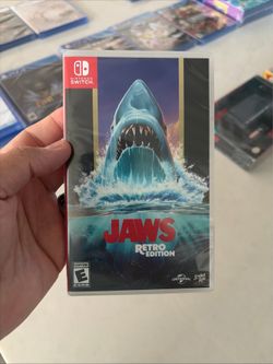Jaws Retro Edition Switch Nintendo Limited Run #316 New Sealed