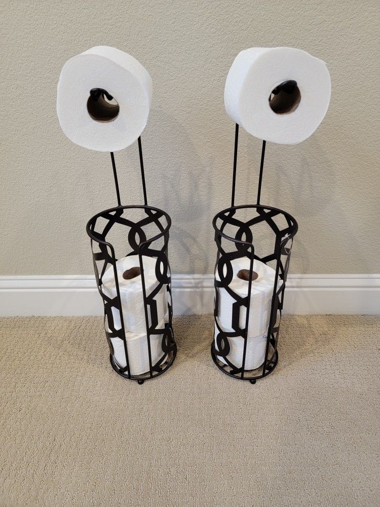 ✨ Upgrade Your Bathroom in Style – Bronze TP Holders - 2 Available $12 each✨