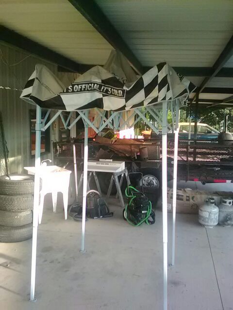 Coors light NASCAR canopy