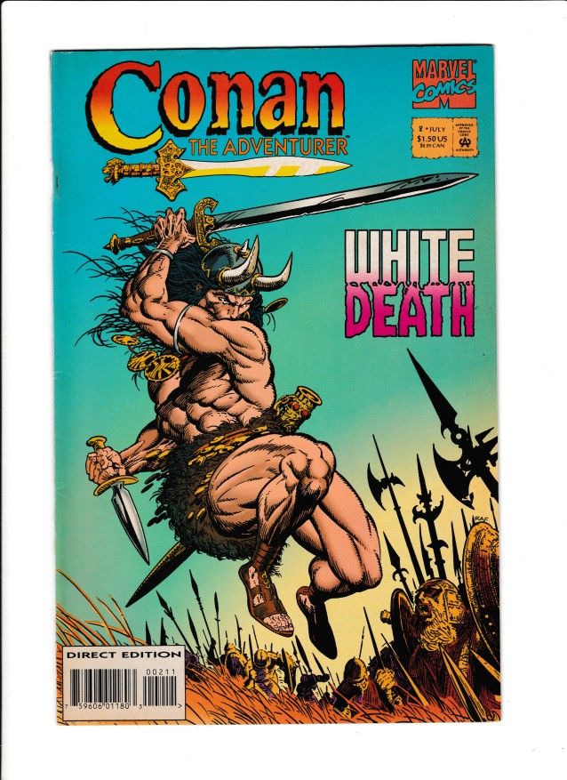 CONAN THE ADVENTURER #02 (1994) RAFAEL KAYANAN | DIRECT EDITION