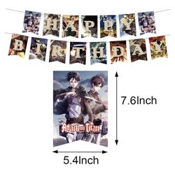 Attack On Titan Birthday Banner