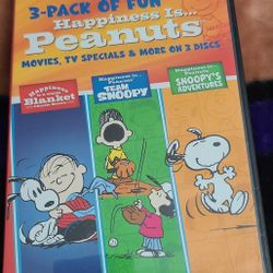 Happiness Is Peanuts 3 Disc Set