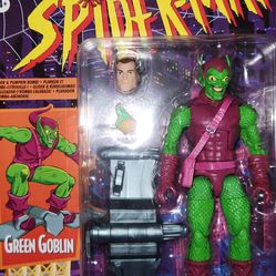 Marvel Legends Spiderman Retro Green Goblin