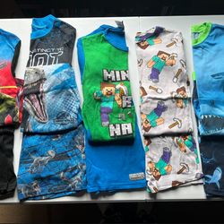 Boys size 8 pajamas