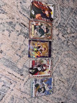 Naruto Jin Series 2 Promo, SP,MR,PU (5Lot) NM