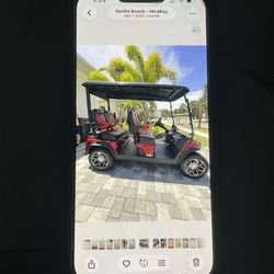 WOW🌟EVOLUTION D5 4 Seater Maverick Red Golf Cart LS5🌟Excellent to Brand New Condition 🌟Only 653 Miles🌟