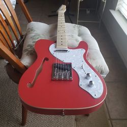 Full Size Fiesta Red Tele Guitar 
