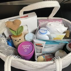 Mom & Baby Gift Basket – All Brand New Items