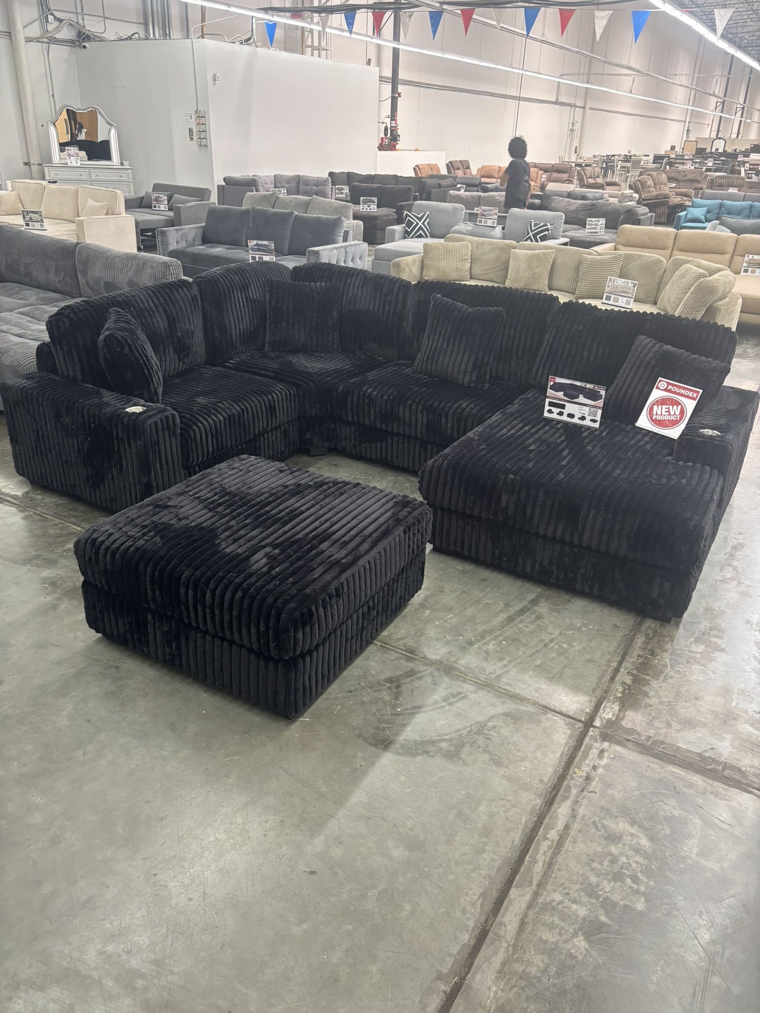 7pc Sectional Sofa Set 