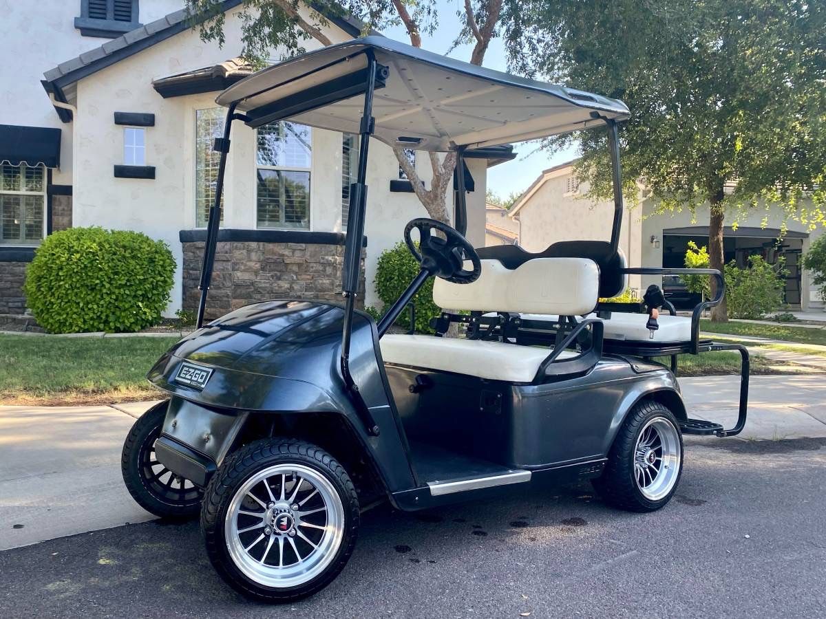 2001 EZGO golf cart.