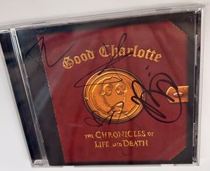 Signed Good Charlotte album