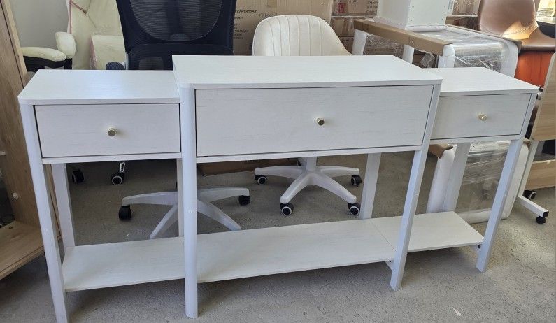 New Console Table with Drawers