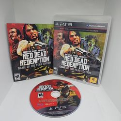 Red Dead Redemption: GOTY Edition (Sony PlayStation 3, PS3, 2005) CIB/Tested