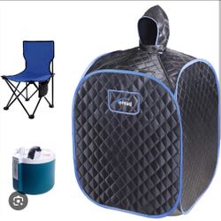 Portable Personal Toread Folding Steam Sauna - Like New