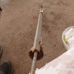Vintage Fishing Pole Holder
