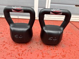 50.lbs x 2 kettlebell set NEW