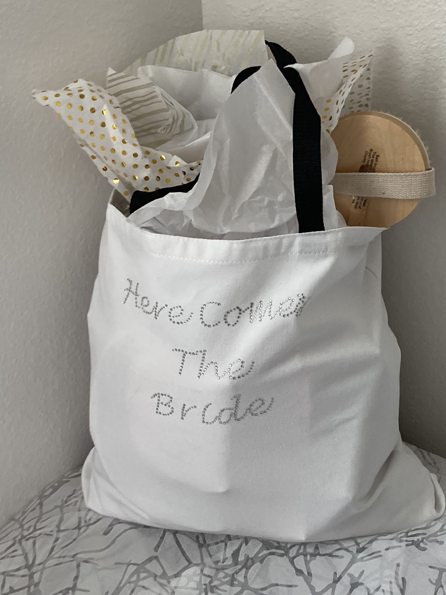 Here Comes the Bride Bridal Gift Bag