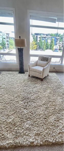 Shaw Luxury Shag Area Rug 9’x12’