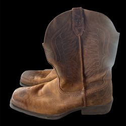 Ariat Men's Western Equestrian Boots Brown Leather Size 13D T1001094