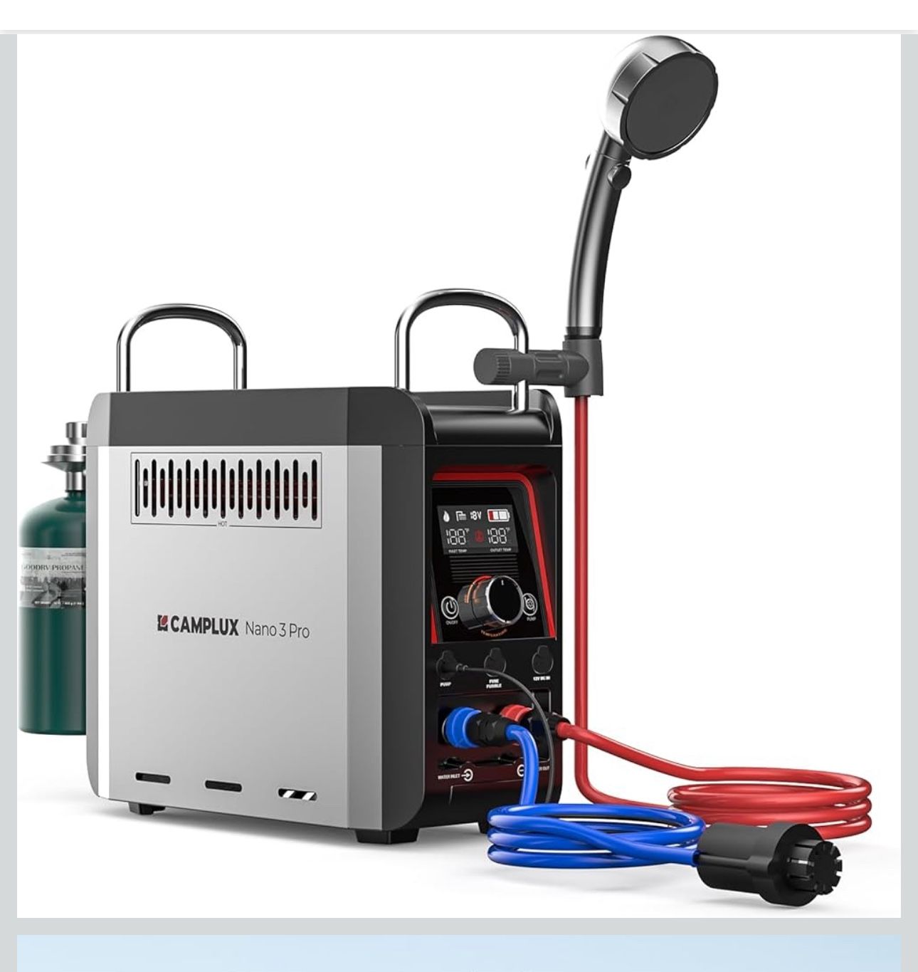 Portable Camping Shower, Brand New
