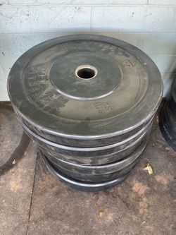 Titan Fitness Bumper Weight Plates