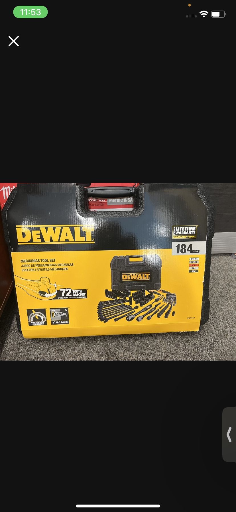 Dewalt Black Mechanic Tool Set New for Sale in Riverside, CA - OfferUp