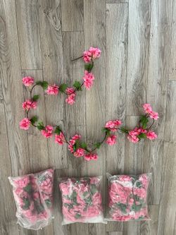 (18) Fuchsia Hot Pink Garland | Weddings and Events ($20 for all)