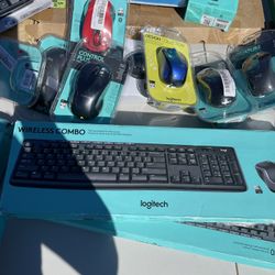 Keyboards And Mice 10$ Each 