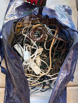 Lot of Extension Cords and Power Strips