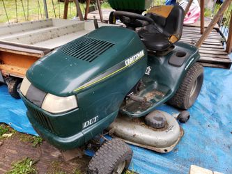 Craftsman DLT 46" riding mower - needs work