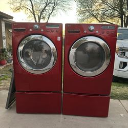 LG washer and electric dryer