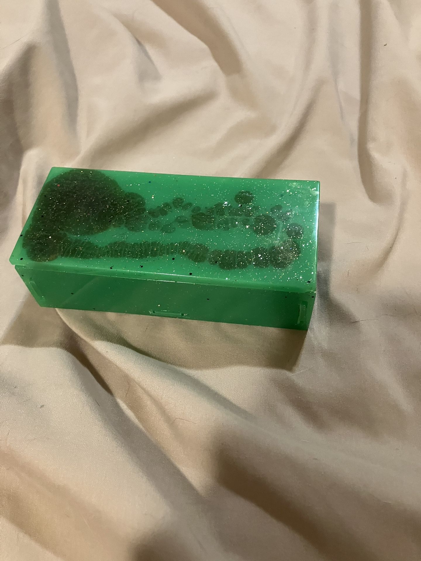 Handmade Resin Trinket Or Jewelry Box
